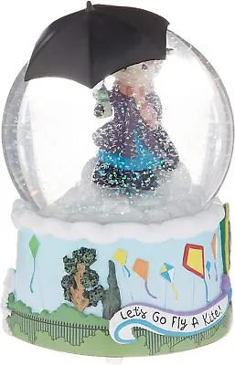 Precious Moments Disney Mary Poppins Musical Snow Globe 6”H Multicolor • $94.03