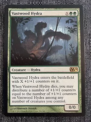 1x Vastwood Hydra NM Magic 2014 Core Set MTG Magic The Gathering • $3