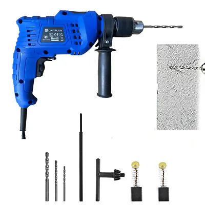 Hammer Drill Powerful Variable Speed Industrial Electric Corded Drill 850w 240v • £23.70