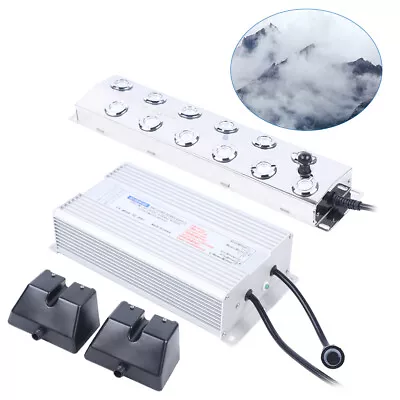 12 Head Ultrasonic Mist Maker Pond Fogger Machine For Hydroponics Landscape Sale • $88.49