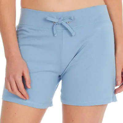 £5.99 • Buy Womens Cotton Jersey Shorts Elastic Waist Summer Beach Casual Yoga Hot Pants