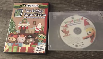 $6 • Buy 2 Kids Holiday Dvd's - Pbs Kids: Super Why & Word World Happy Holidays - Used