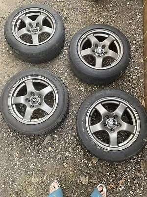 JDM Stock Nissan Skyline R32 GTR BNR32 16  Wheels For 240sx 180sx S13 S14 • $725