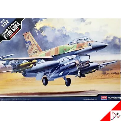ACADEMY 1/32 F-16I SUFA Combat Israel Air Force Plane Model Kits #12105 ⭐FEDEX⭐ • $159.35