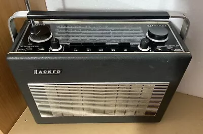 Vintage Hacker Helmsman Portable Radio (good Working Order) • £95