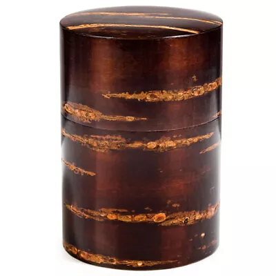 Large Cherry Bark Japanese Tea Caddy • £169