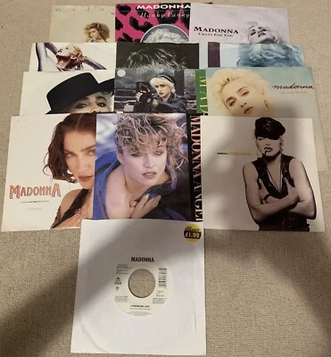 £9.99 • Buy Madonna 13X Vinyl 7” Single Job Lot Bundle Pop Rock Records 45rpm 80s 90s