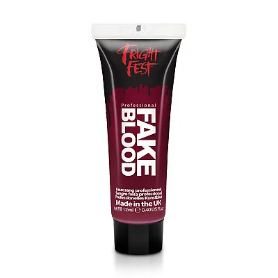 Fake Blood 12ml - Professional Grade Dark Red Blood - Halloween Make Up Vampire • £2.49