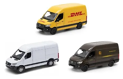Mercedes Benz Sprinter Delivery Van Model 1:48 Scale Diecast Car Toy NEW VG+ • £9.95