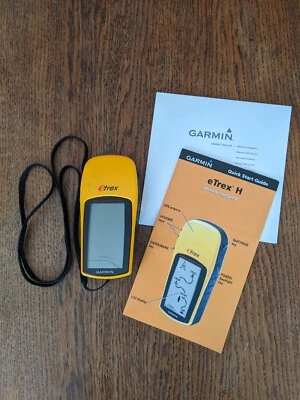 £24 • Buy Garmin ETrex H High Sensitivity GPS Handheld Personal Navigator