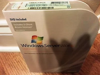 Microsoft Windows Server 2008 R2 StandardSKU P73-0475464-BitFull Retail5 CAL • $1000