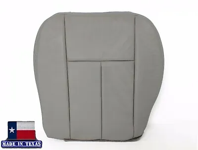 Driver Side Bottom Gray LEATHER Seat Cover For 2005-2009 Chevy Trailblazer LT LS • $140.90