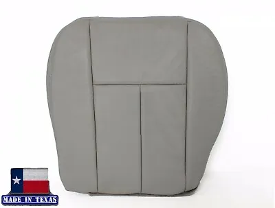 Driver Side Bottom Gray LEATHER Seat Cover For 2009 Chevy Trailblazer LT LS EXT • $139.92