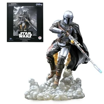 Mandalorian Gallery Statue Diorama Diamond Select First Mandalorian Star Wars • $119