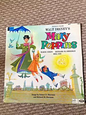 Walt Disney Mary Poppins Vinyl MFP Records 1964 • £9.99