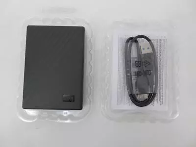 NEW * * Western Digital WD 4TB Portable Hard Drive WDBPKJ0040BBK-0B * * OPEN * * • $79.99