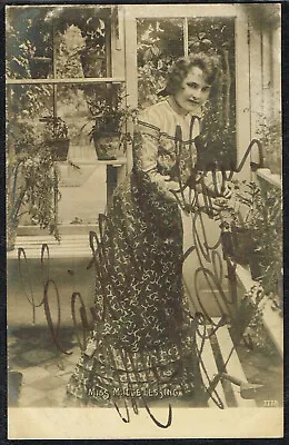☆ MADGE LESSING - AUTOGRAPH ☆ 1900s Theatre Actress - UK Signed Postcard 3 • £5.99