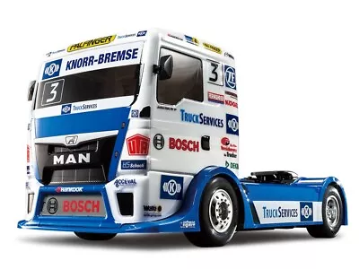 Tamiya Team Hahn MAN TGS Race Truck TT-01E (THC58632) • £138.14