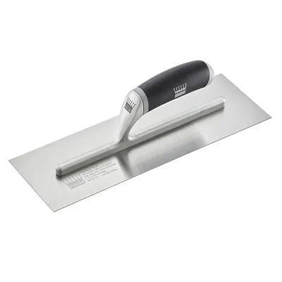 Ragni Carbon Steel Plasterers Trowel With Soft Grip Handle 14   R418-14 • £25.32