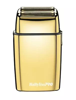 BaBylissPRO FOILFX02 Cordless Gold Metal Double Foil Shaver | FXFS2G • $78