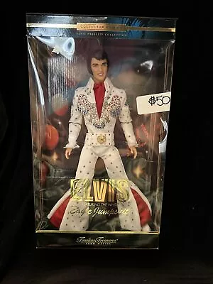 NRFB 2000 Timeless Treasures Elvis White Eagle Jumpsuit 28570 Mattel 7 Of 11 • $80