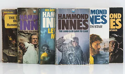 6 HAMMOND INNES Books Incl.: Strange Land Levkas Man North Star Trojan Horse • £12