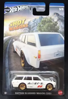 Hot Wheels Hot Wagons DATSUN Bluebird Wagon 510 3/5 • $14.99