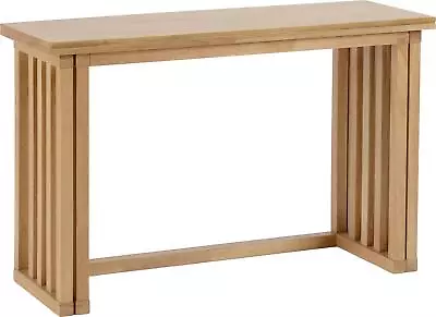 Richmond Foldable Table Foldaway Dining Set 2/4 Stools Oak Varnish • £214.99