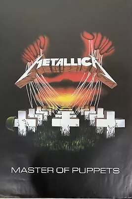 Metallica Master Of Puppets 2004 Out Of Print Poster 24 X 36 • $41.95