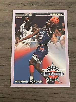 1993-94 Fleer Michael Jordan #5 Chicago Bulls • $15.95