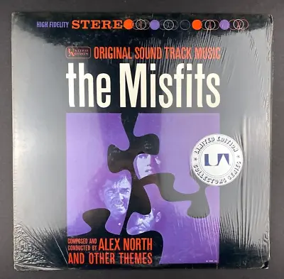 The Misfits • Soundtrack • W/ Shrink Vinyl Record LP EX • $7.99