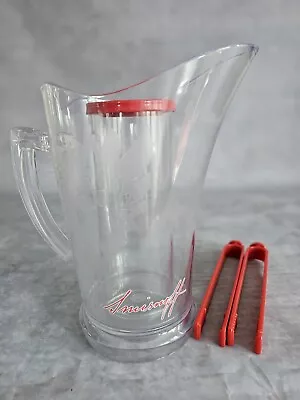 Smirnoff Ice Bucket With Tongs -  Acrylic See-through Man Cave Beer Garden BBQ • £15.99