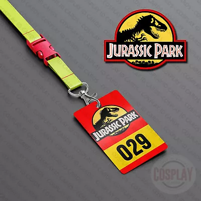 Jurassic Park Vehicle Parking Tag | Car Tag | Jurassic World | Screen Accurate • $28.66