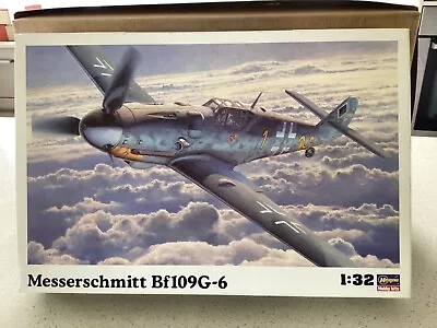 Hasegawa 1/32 Messerschmitt Bf109G-6 W/ 119  Parts 2001  Pre-owned Kit • $29