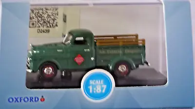 Oxford Models 1948 Dodge B - 1B Pick Up Rail Express Green 1:87 Scale • £8.65