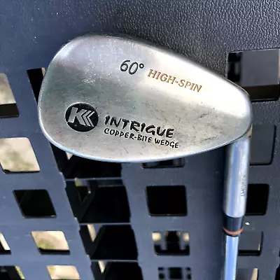 Knight Intrigue Copper Bite High Spin 60 Degree Lob Wedge LW RH Steel 36  • $22.99