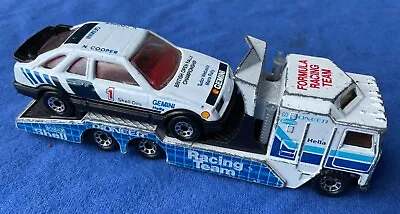 1983 Matchbox Superfast Kenworth Racing Transporter FORD SIERRA Die-cast Model. • $19.99