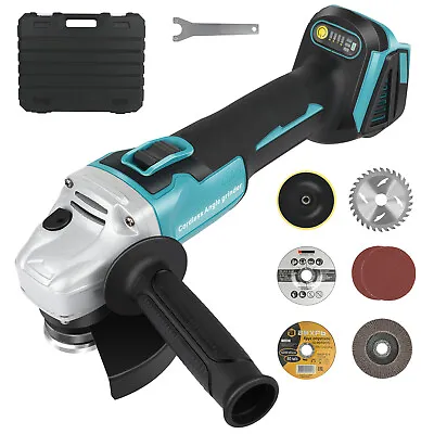 Blue Brushless Cordless 4‑1/2” / 5  Cut‑Off / Angle Grinder For Makita 18Volt • $45.99