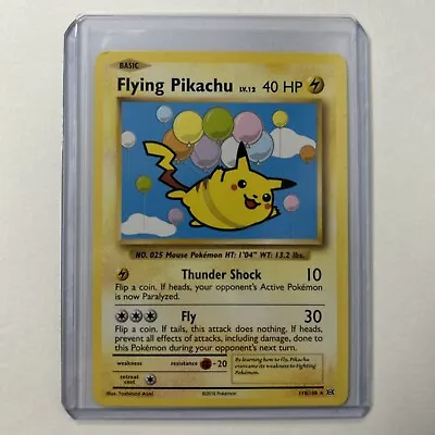 Flying Pikachu 110/108 Secret Rare XY: Evolutions 2016 Pokémon Card NM-Mint • $4.45