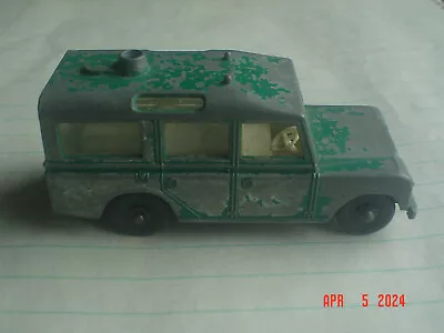 Vintage Matchbox Land Rover Safari #12 By Lesney - Heavy Paint Loss - No Box • $5
