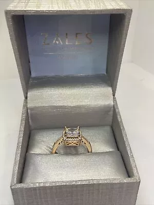 ZALES 14k SOLID ROSE GOLD 2.0ct SAPPHIRE RING. Appraised At Zales For $542.00 • $27.33