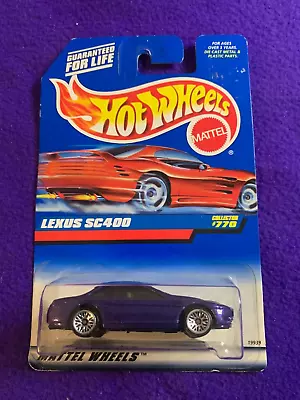 1997 Hot Wheels Collector #770 - Lexus SC400 Purple • $6.75