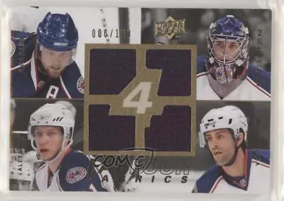 2008 Upper Deck Fab Four Fabrics Pascal Leclaire Michael Peca Alexandre Picard • $3.99