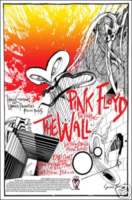 $12.99 • Buy PINK FLOYD 1980  London The Wall Concert Poster