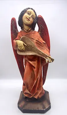 Vintage '72 Universal Statuary Christmas Angel Statue Chalkware #307 18   RARE • $79