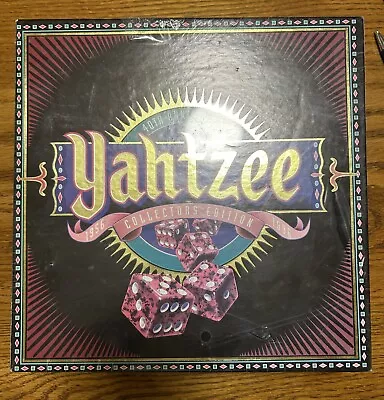 YAHTZEE 40th Anniversary Collectors Edition Vtg  New In Sealed Box 1956-1996 • $34.99