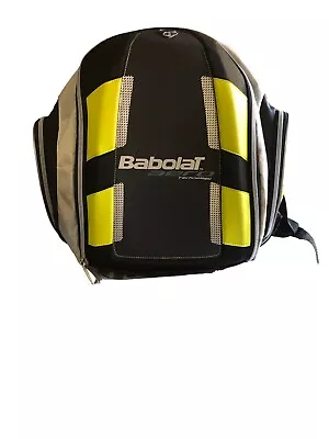 Babolat  Aero Technology Backpack Bag Tennis Nadal Black Neon Green Read • $65