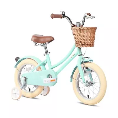 Little Molly 12-20 Inch Kids Retro Cruiser Bike For 2-13 Year Old With Wicker... • $148.39