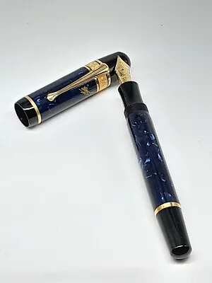 Montblanc Writers Limited Edition 1998 Edgar Allan Poe Solid 18K Gold Nib Pen • $1173