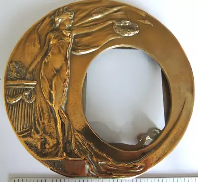 £74.95 • Buy WW1 Era British Army Brass Death Memorial Plaque Penny Style Photo Frame